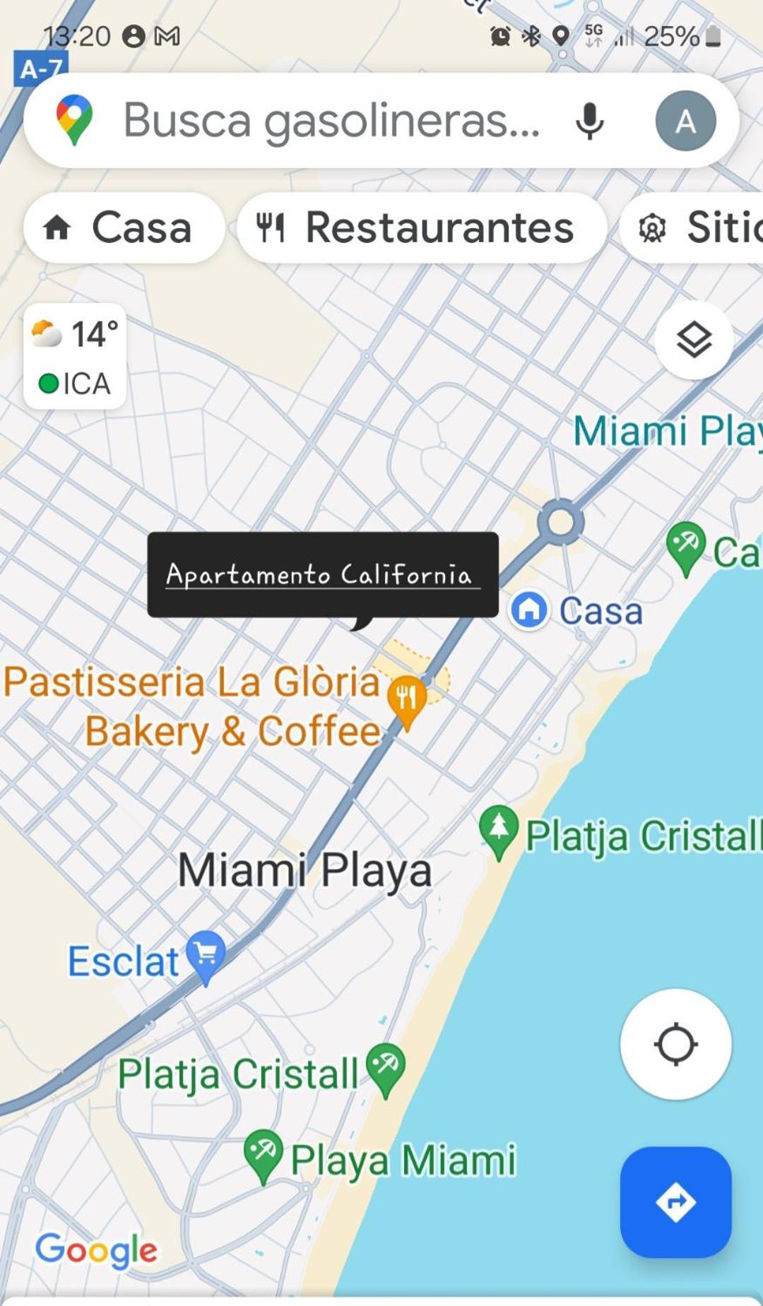 Apartmán Piso California 3 Aire Acondicionado, Wifi, 4 Camas Miami Playa Exteriér fotografie
